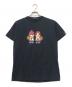 A BATHING APE（ア ベイシング エイプ）の古着「PUFFY VS BABY MILO プリントTシャツ」｜ブラック