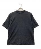 BALENCIAGAバレンシアガ）の古着「バックロゴ プリントTシャツ」｜ブラック