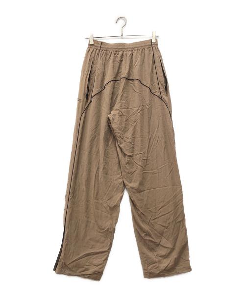 BALENCIAGA（バレンシアガ）BALENCIAGA (バレンシアガ) Brown Fluid Poplin Track Pants ベージュ サイズ:34の古着・服飾アイテム