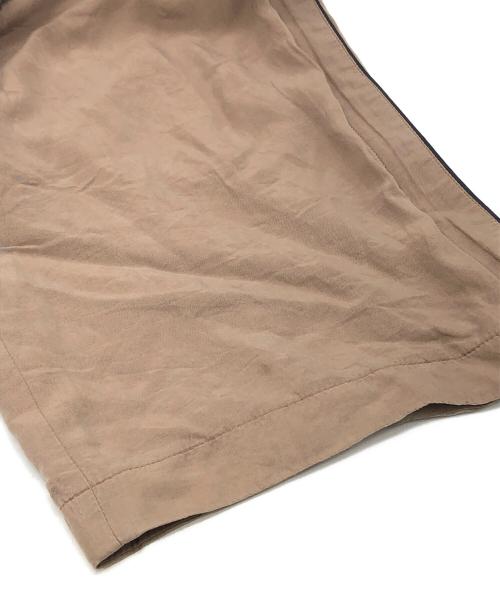 BALENCIAGA（バレンシアガ）BALENCIAGA (バレンシアガ) Brown Fluid Poplin Track Pants ベージュ サイズ:34の古着・服飾アイテム