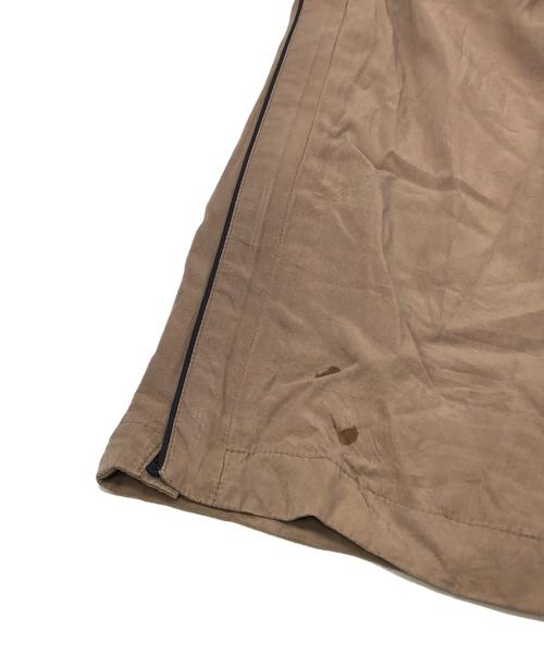 BALENCIAGA（バレンシアガ）BALENCIAGA (バレンシアガ) Brown Fluid Poplin Track Pants ベージュ サイズ:34の古着・服飾アイテム