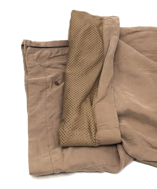BALENCIAGA（バレンシアガ）BALENCIAGA (バレンシアガ) Brown Fluid Poplin Track Pants ベージュ サイズ:34の古着・服飾アイテム