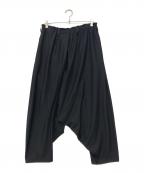 ISSEY MIYAKEイッセイミヤケ）の古着「JERSEY BOTTOMS BASIC サルエルパンツ」｜ブラック