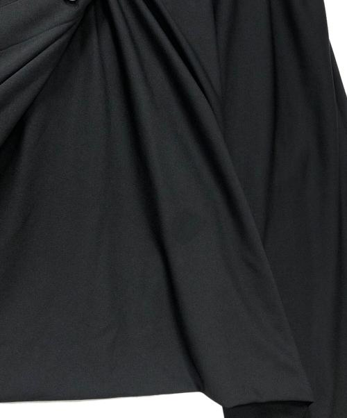 ISSEY MIYAKE（イッセイミヤケ）ISSEY MIYAKE (イッセイミヤケ) JERSEY BOTTOMS BASIC サルエルパンツ ブラック サイズ:4の古着・服飾アイテム