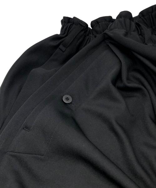 ISSEY MIYAKE（イッセイミヤケ）ISSEY MIYAKE (イッセイミヤケ) JERSEY BOTTOMS BASIC サルエルパンツ ブラック サイズ:4の古着・服飾アイテム
