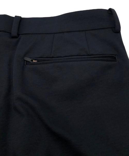 movb（モーヴ）MOVB (モーヴ) Duplex Cotton Jersey スリムテーパードトラベルスラックス ネイビー サイズ:50の古着・服飾アイテム