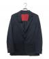 MOVB（モーヴ）の古着「Duplex Cotton Jersey シングル2Bノッチド・トラベルジャケット」｜ネイビー