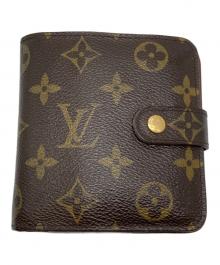 LOUIS VUITTON（ルイ ヴィトン）の古着「コンパクトジップ」｜ブラウン