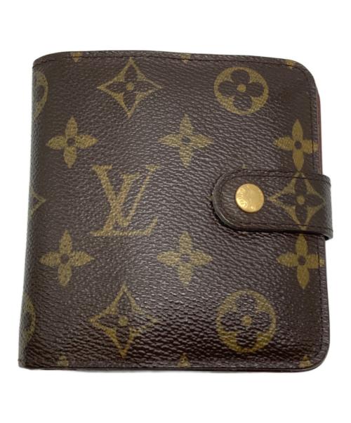LOUIS VUITTON（ルイ ヴィトン）LOUIS VUITTON (ルイ ヴィトン) コンパクトジップ ブラウン サイズ:下記参照の古着・服飾アイテム