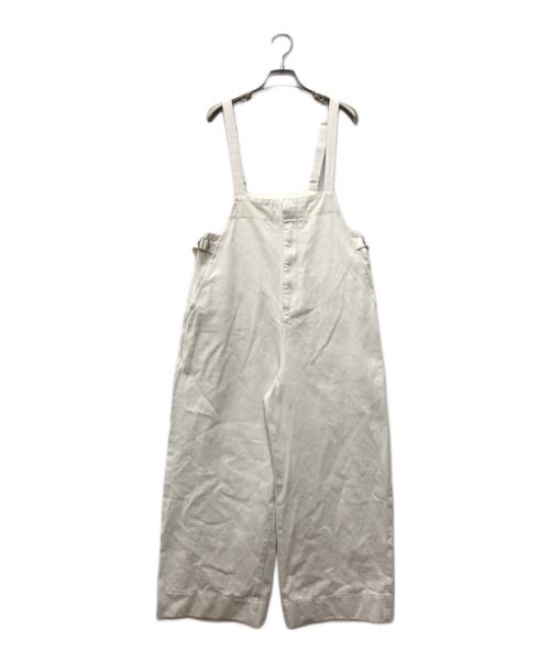 IENA（イエナ）IENA (イエナ) デッキサロペット ホワイト サイズ:38の古着・服飾アイテム