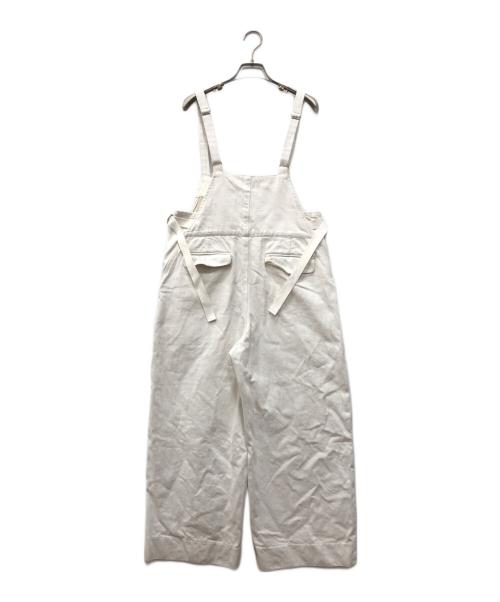 IENA（イエナ）IENA (イエナ) デッキサロペット ホワイト サイズ:38の古着・服飾アイテム