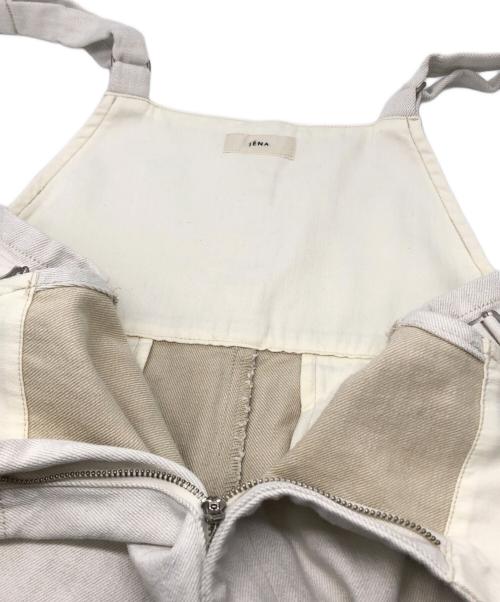 IENA（イエナ）IENA (イエナ) デッキサロペット ホワイト サイズ:38の古着・服飾アイテム