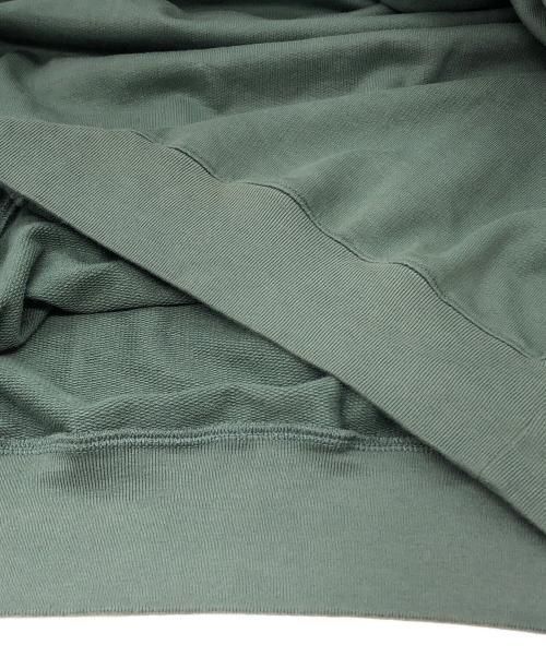AURALEE（オーラリー）AURALEE (オーラリー) SUPER HIGH GAUZE SWEAT P O グリーン サイズ:3の古着・服飾アイテム