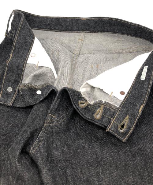 A.PRESSE（アプレッセ）A.PRESSE (アプレッセ) Black Washed Denim Pants ブラック サイズ:30の古着・服飾アイテム