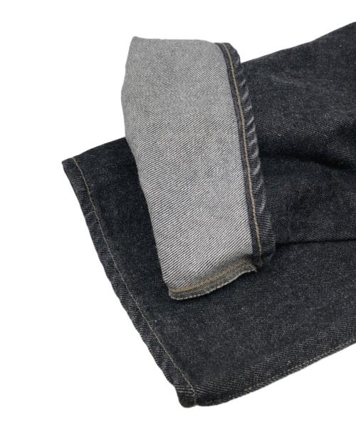 A.PRESSE（アプレッセ）A.PRESSE (アプレッセ) Black Washed Denim Pants ブラック サイズ:30の古着・服飾アイテム