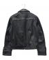 ZARA (ザラ) スタッズシングルレザージャケット ブラック サイズ:XS：10000円