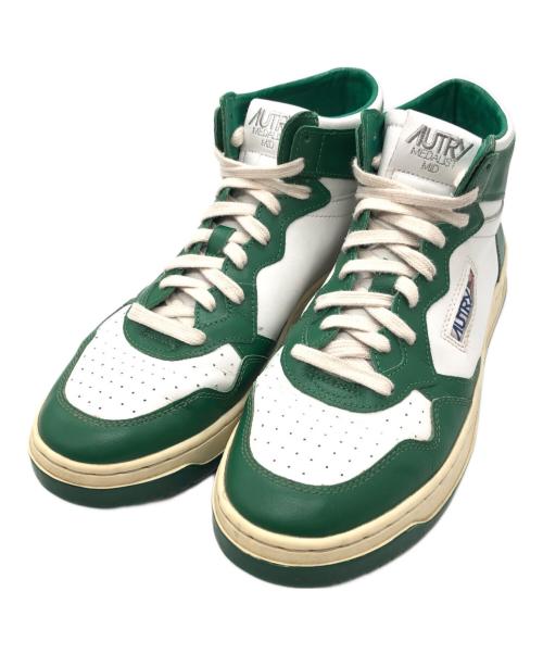 AUTRY（オートリー）AUTRY (オートリー) MEDALIST MID LLWH/GR グリーン サイズ:SIZE 43の古着・服飾アイテム