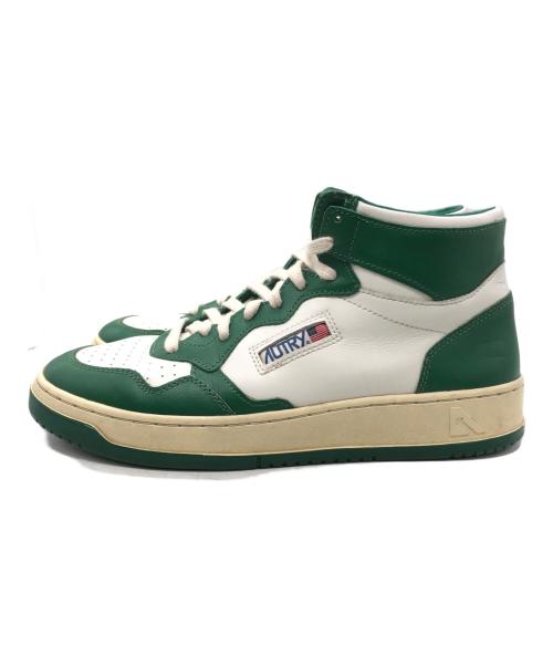 AUTRY（オートリー）AUTRY (オートリー) MEDALIST MID LLWH/GR グリーン サイズ:SIZE 43の古着・服飾アイテム