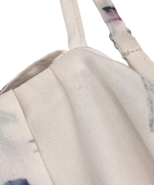 Snidel（スナイデル）Snidel (スナイデル) カーデセットフローラルプリントキャミワンピース アイボリー サイズ:1の古着・服飾アイテム