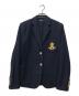 LAUREN RALPH LAUREN（ローレンラルフローレン）の古着「エンブレム付 ブリンジャガードブレザー」｜ネイビー