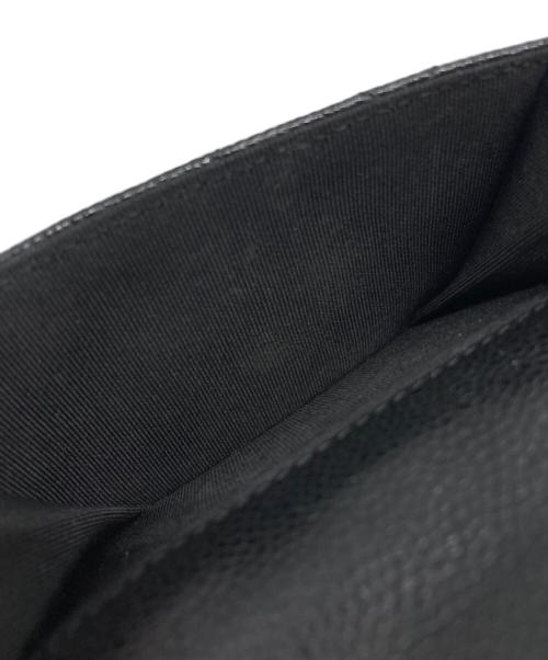 CHANEL（シャネル）CHANEL (シャネル) キャビアスキンフラップ3つ折り財布 ブラック サイズ:下記参照の古着・服飾アイテム