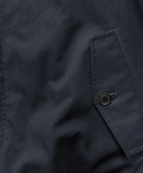 COMME des GARCONS HOMME（コムデギャルソン オム）COMME des GARCONS HOMME (コムデギャルソン オム) ポリエステルラミーウェザーチェックブルゾン ネイビー サイズ:Lの古着・服飾アイテム