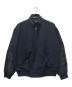 COMME des GARCONS HOMME（コムデギャルソン オム）の古着「ポリエステルラミーウェザーチェックブルゾン」｜ネイビー