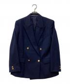 Burberry'sバーバリー）の古着「金釦ダブルブレザー」｜ネイビー