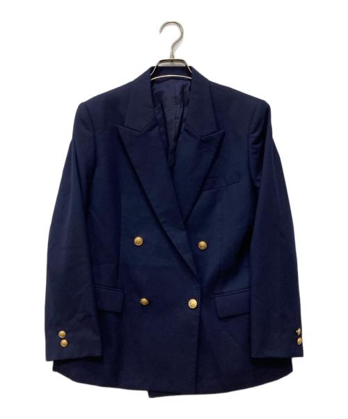 Burberry's（バーバリーズ）Burberry's (バーバリー) 金釦ダブルブレザー ネイビー サイズ:160Aの古着・服飾アイテム