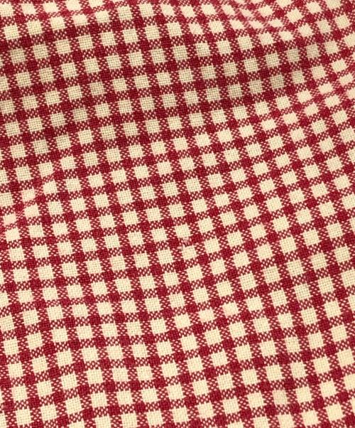 RRL（ダブルアールエル）RRL (ダブルアールエル) ギンガムチェックワークシャツ レッド サイズ:Ｓの古着・服飾アイテム