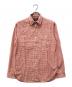 RRL（ダブルアールエル）の古着「ギンガムチェックワークシャツ」｜レッド