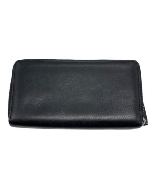 GUCCI（グッチ）GUCCI (グッチ) インターロッキングG ラウンドジップ長財布 ブラック サイズ:下記参照の古着・服飾アイテム