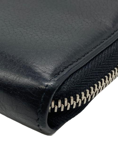 GUCCI（グッチ）GUCCI (グッチ) インターロッキングG ラウンドジップ長財布 ブラック サイズ:下記参照の古着・服飾アイテム