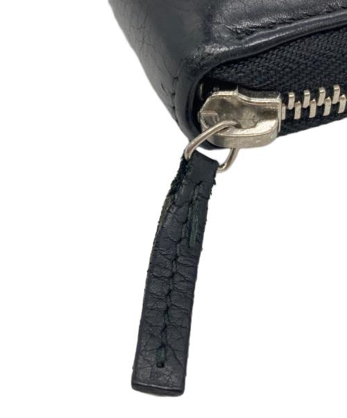 GUCCI（グッチ）GUCCI (グッチ) インターロッキングG ラウンドジップ長財布 ブラック サイズ:下記参照の古着・服飾アイテム