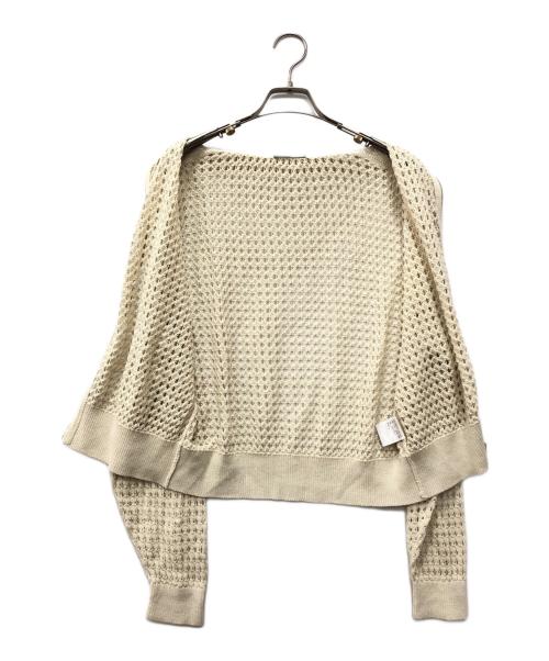 theory luxe（セオリーリュクス）theory luxe (セオリーリュクス) Misca Poppy Cardigan アイボリー サイズ:38の古着・服飾アイテム
