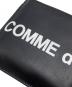 中古・古着 COMME des GARCONS (コムデギャルソン) HUGE LOGO WALLET ブラック サイズ:下記参照：14000円