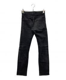 Saint Laurent Paris（サンローランパリ）の古着「13AW エディ期 ブラックデニムスキニーパンツ」｜ブラック
