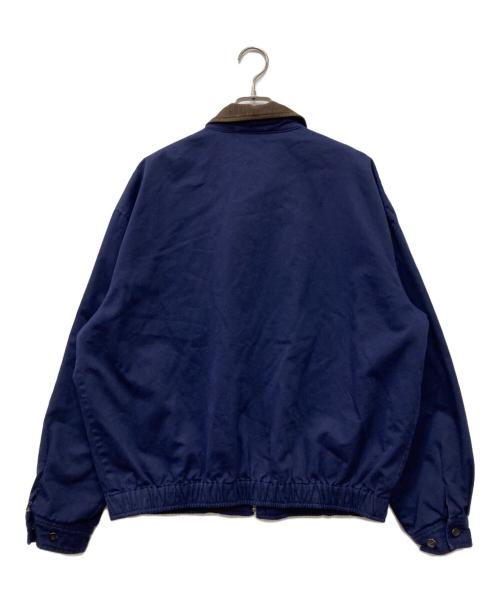 POLO RALPH LAUREN（ポロ・ラルフローレン）POLO RALPH LAUREN (ポロ・ラルフローレン) 襟コーデュロイスイングトップ ネイビー サイズ:Lの古着・服飾アイテム