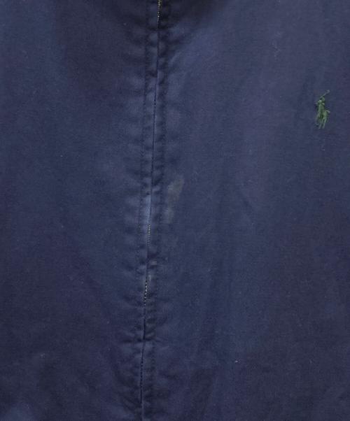 POLO RALPH LAUREN（ポロ・ラルフローレン）POLO RALPH LAUREN (ポロ・ラルフローレン) 襟コーデュロイスイングトップ ネイビー サイズ:Lの古着・服飾アイテム