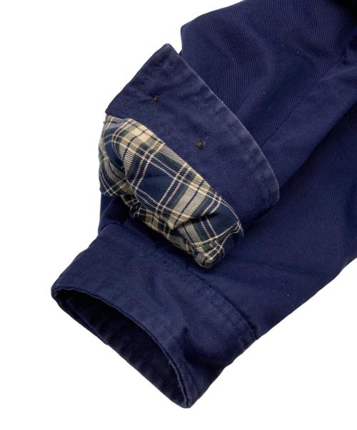 POLO RALPH LAUREN（ポロ・ラルフローレン）POLO RALPH LAUREN (ポロ・ラルフローレン) 襟コーデュロイスイングトップ ネイビー サイズ:Lの古着・服飾アイテム