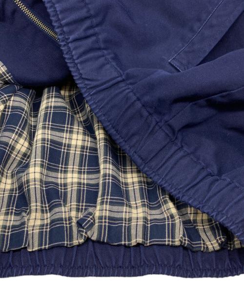 POLO RALPH LAUREN（ポロ・ラルフローレン）POLO RALPH LAUREN (ポロ・ラルフローレン) 襟コーデュロイスイングトップ ネイビー サイズ:Lの古着・服飾アイテム