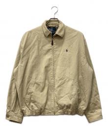 POLO RALPH LAUREN（ポロ・ラルフローレン）の古着「スイングトップ」｜ベージュ