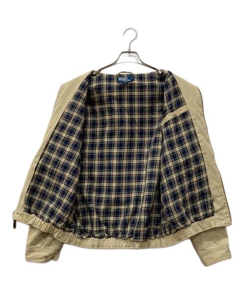 POLO RALPH LAUREN（ポロ・ラルフローレン）POLO RALPH LAUREN (ポロ・ラルフローレン) スイングトップ ベージュ サイズ:Mの古着・服飾アイテム