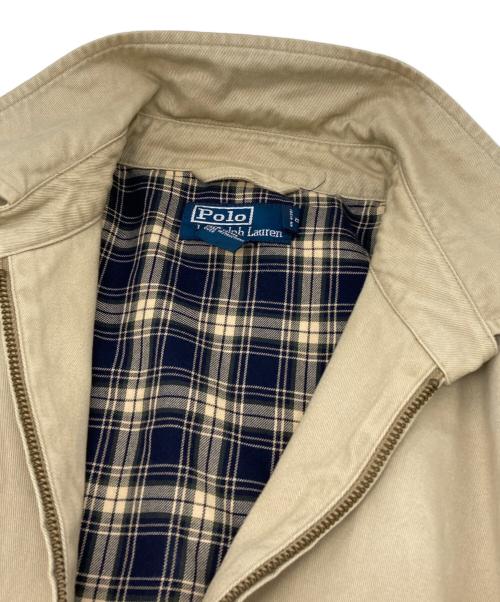 POLO RALPH LAUREN（ポロ・ラルフローレン）POLO RALPH LAUREN (ポロ・ラルフローレン) スイングトップ ベージュ サイズ:Mの古着・服飾アイテム