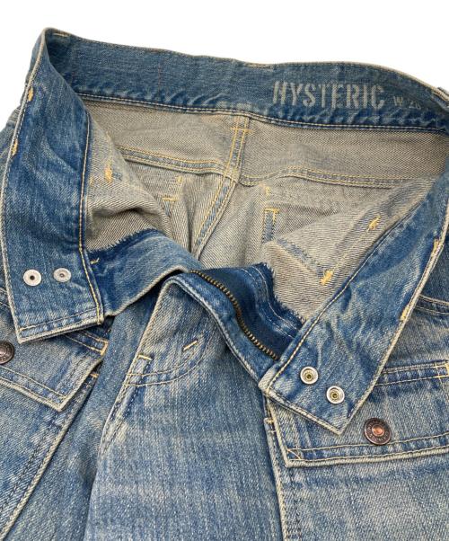 Hysteric Glamour（ヒステリックグラマー）Hysteric Glamour (ヒステリックグラマー) ブッシュデニムパンツ インディゴ サイズ:28の古着・服飾アイテム