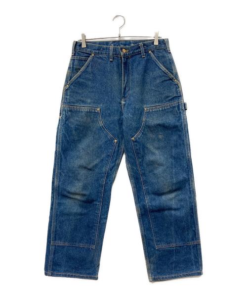 CarHartt（カーハート）CarHartt (カーハート) デニムダブルニーパンツ インディゴ サイズ:W31の古着・服飾アイテム