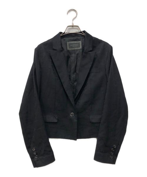 Hysteric Glamour（ヒステリックグラマー）Hysteric Glamour (ヒステリックグラマー) BARBED WIRE ジャガード 1ツ釦ジャケット ブラック サイズ:FREEの古着・服飾アイテム