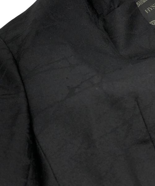 Hysteric Glamour（ヒステリックグラマー）Hysteric Glamour (ヒステリックグラマー) BARBED WIRE ジャガード 1ツ釦ジャケット ブラック サイズ:FREEの古着・服飾アイテム