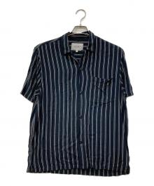 Carhartt WIP（カーハート ワーク イン プログレス）の古着「オープンカラーシャツ」｜ブラック