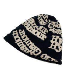 Hysteric Glamour（ヒステリックグラマー）の古着「Type Logo Oversized Beanie」｜ブラック